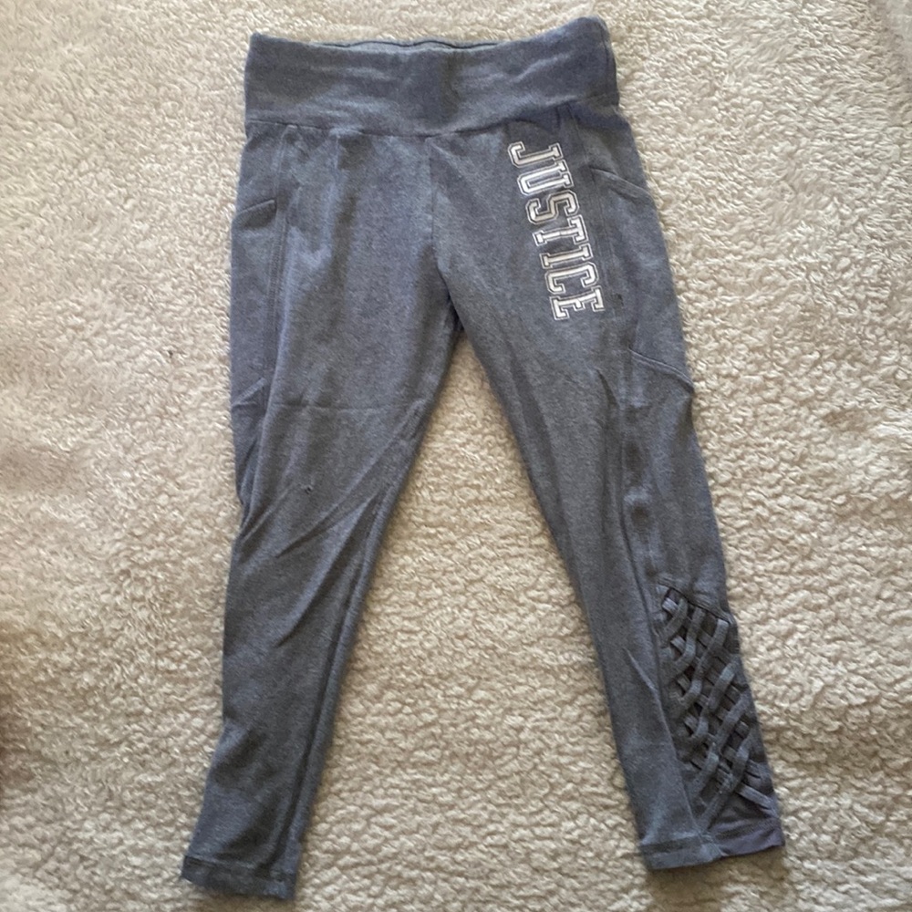 Justice active leggings size 14/16